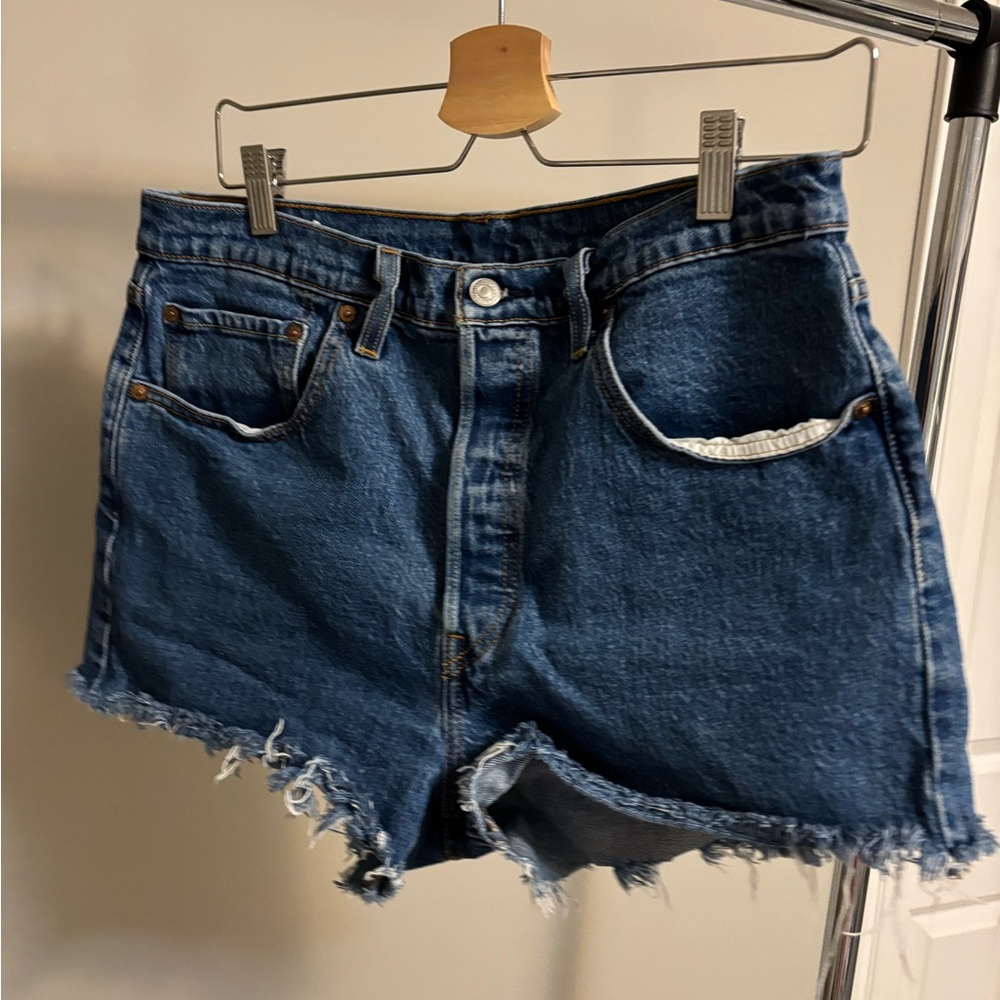 Levi's Classic Blue Jean Shorts